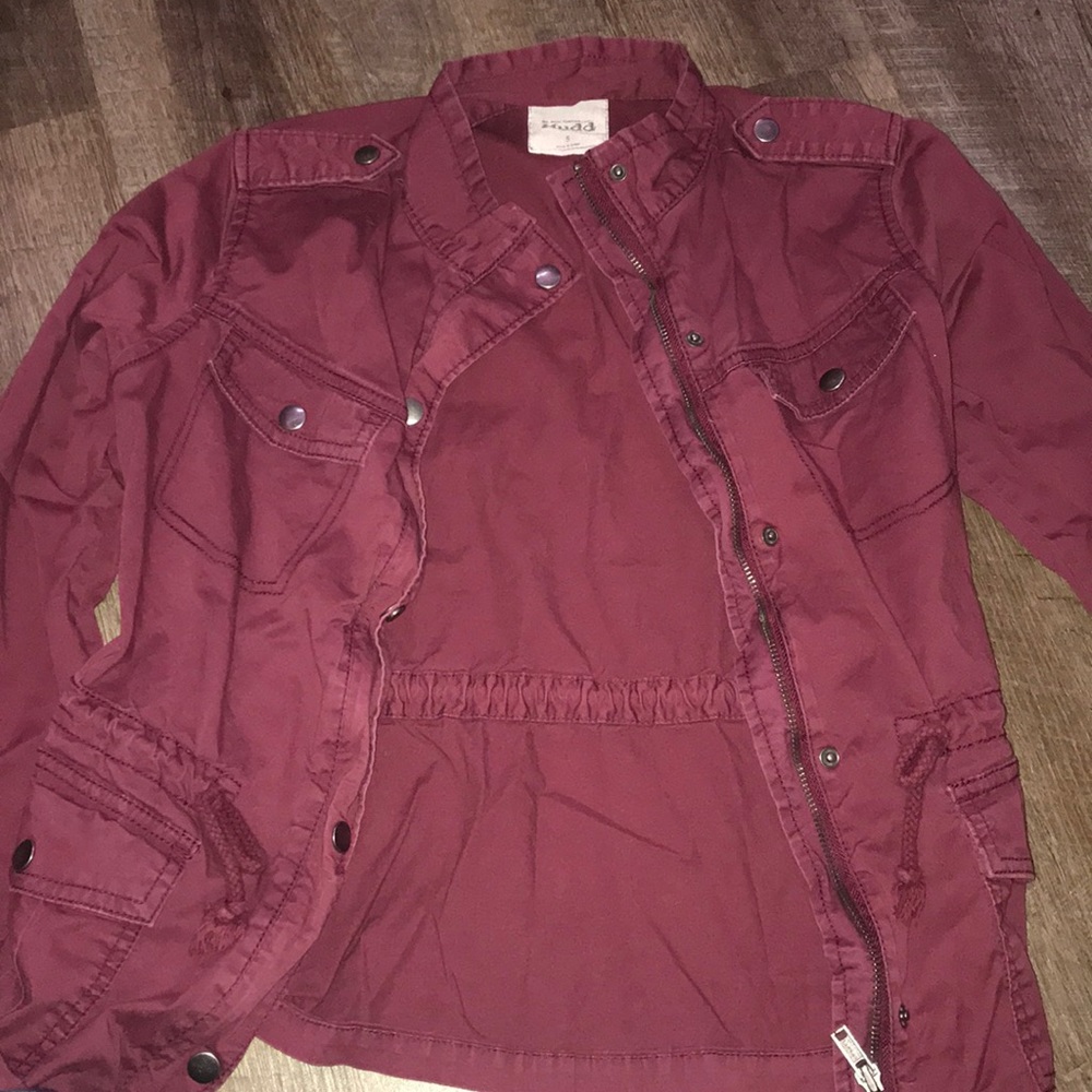 Mudd Burgundy Jacket